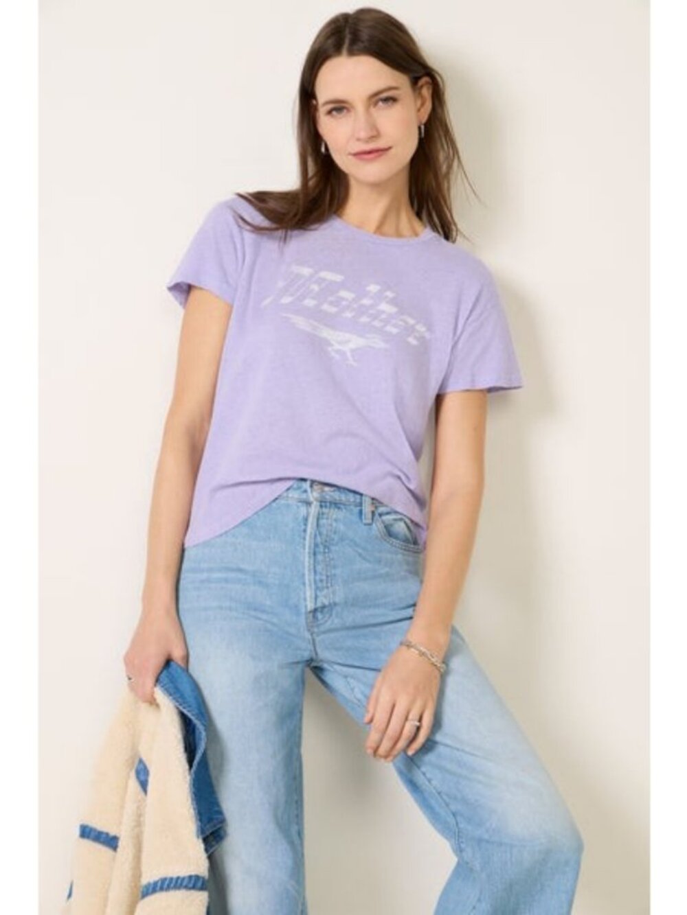 💞MOTHER💕 The Sinful Tee ~ Roadrunner Lilac Large L NWOT